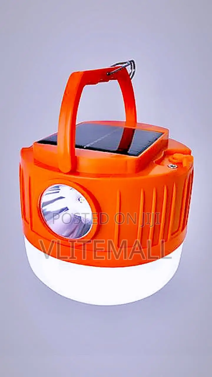 Rechargeable USB Lamp With Solar +Flashlight (Big)