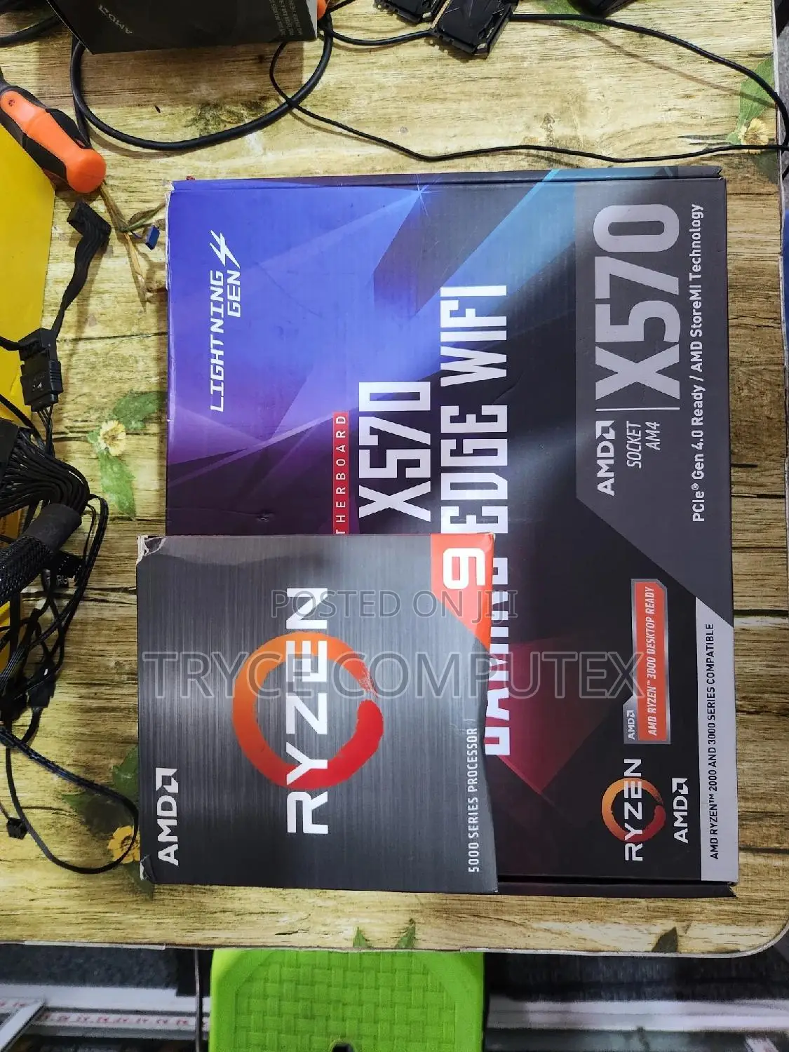 Ryzen 9 5900x 12c/24t With Msi X570 Motherboard Combo