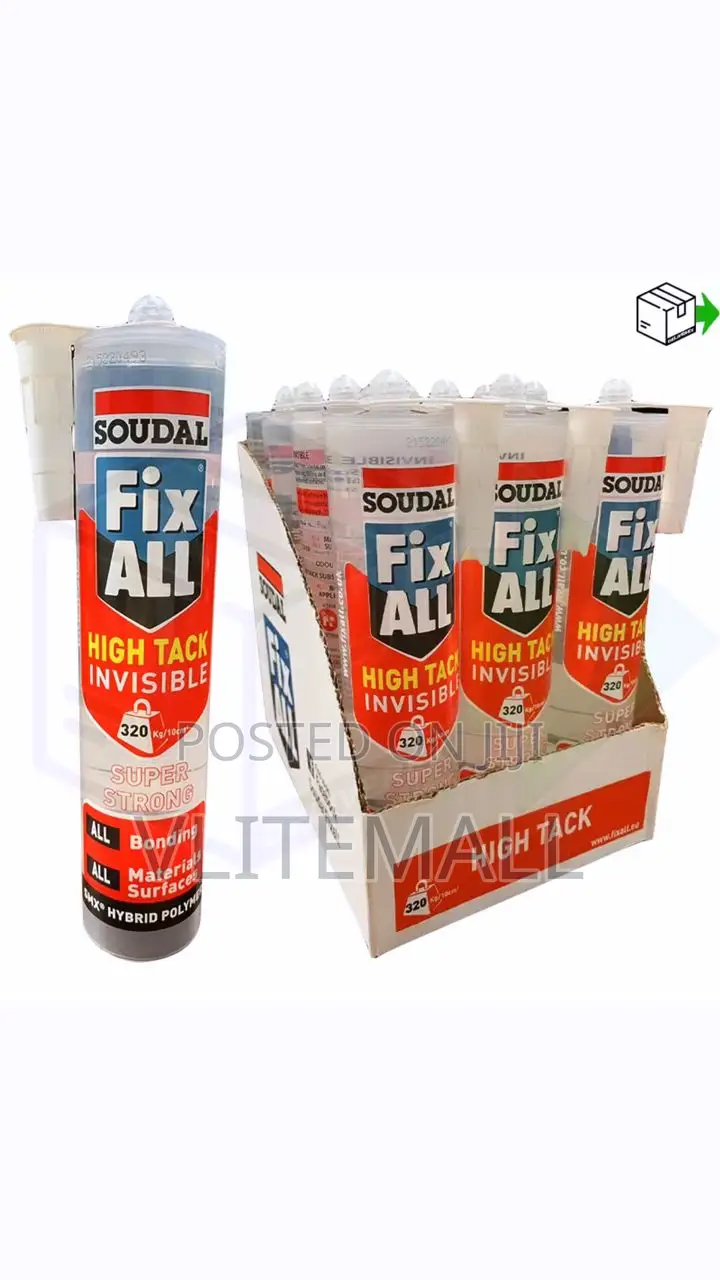 SOUDAL Fix All High Track Invisible 320kg