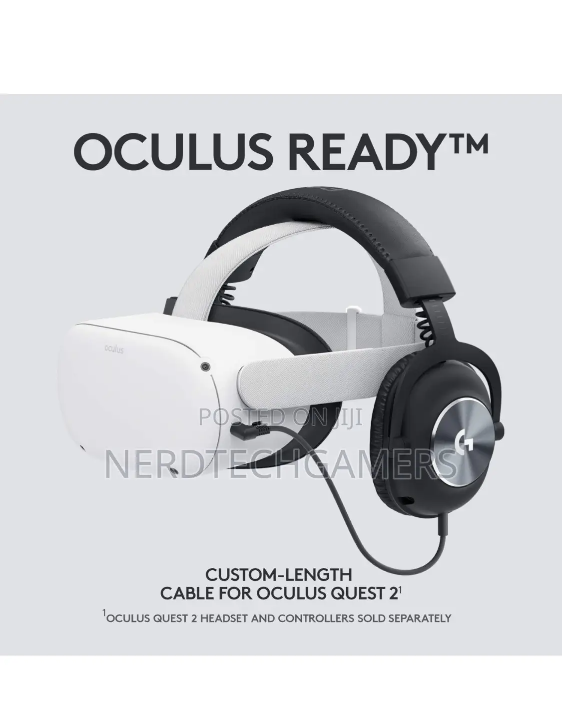 Logitech G PRO Gaming Headset for Oculus Quest 2 -