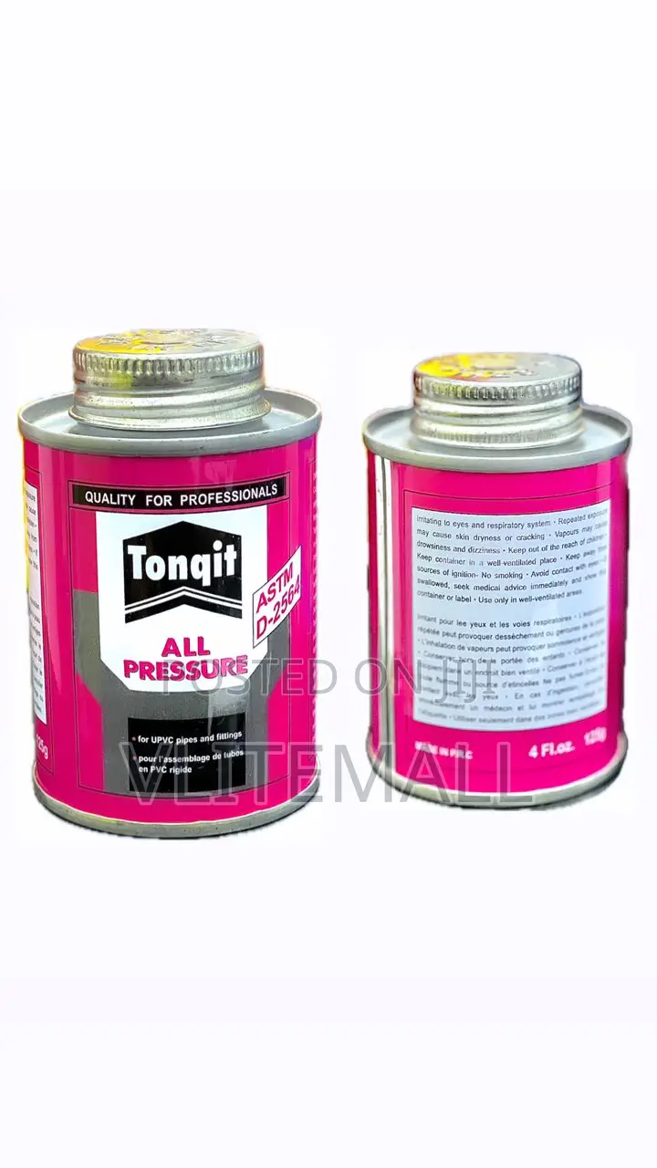 Tonqit All Pressure UPVC Pipe Adhesive ( ASTM-D-2564 )