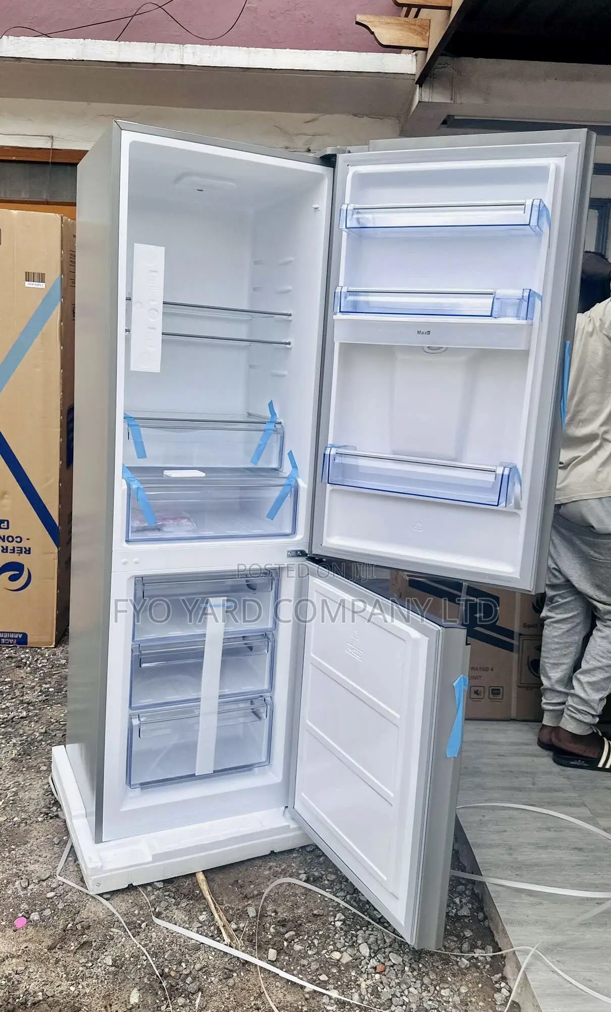 Door Fridge With Dispenser Pearl 309 Litres Pf-400bg