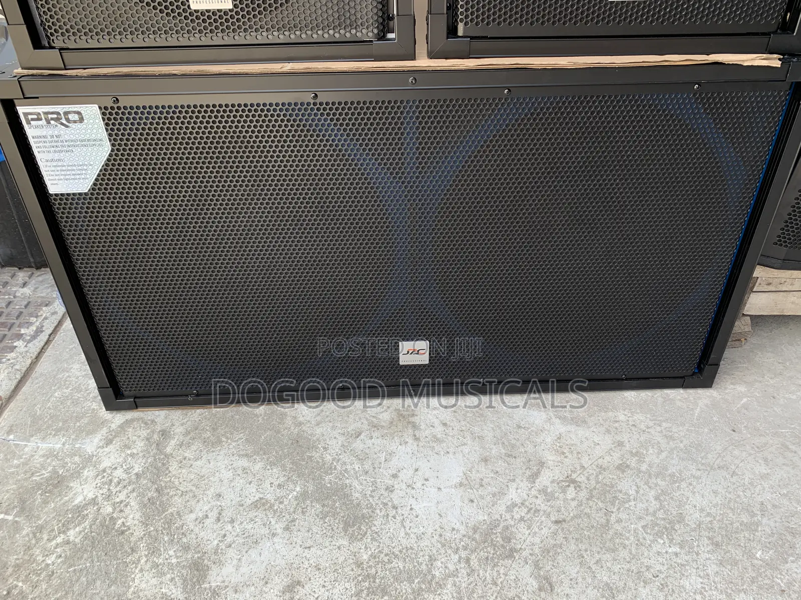 Jac Double Sub(Bass)18”Double Speaker