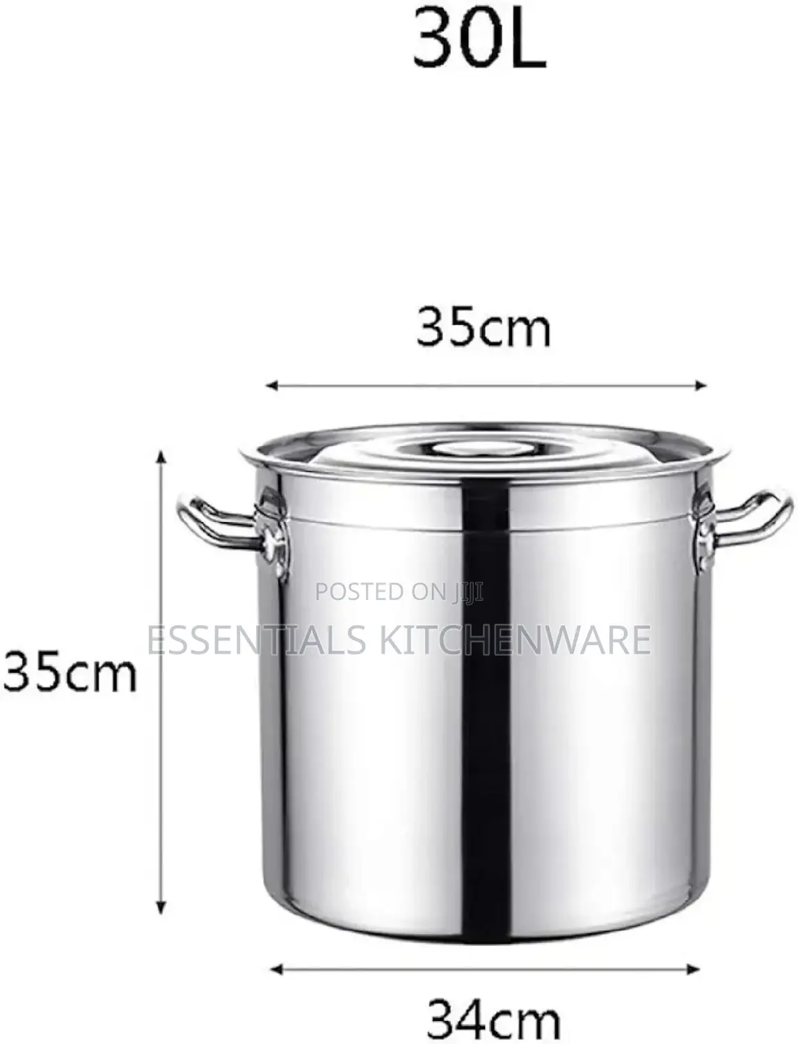 Large Capacity Stainless Steel Cooking Pot