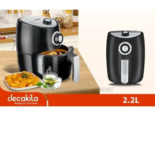 Decakila KEEC034B Air Fryer – 2.2L