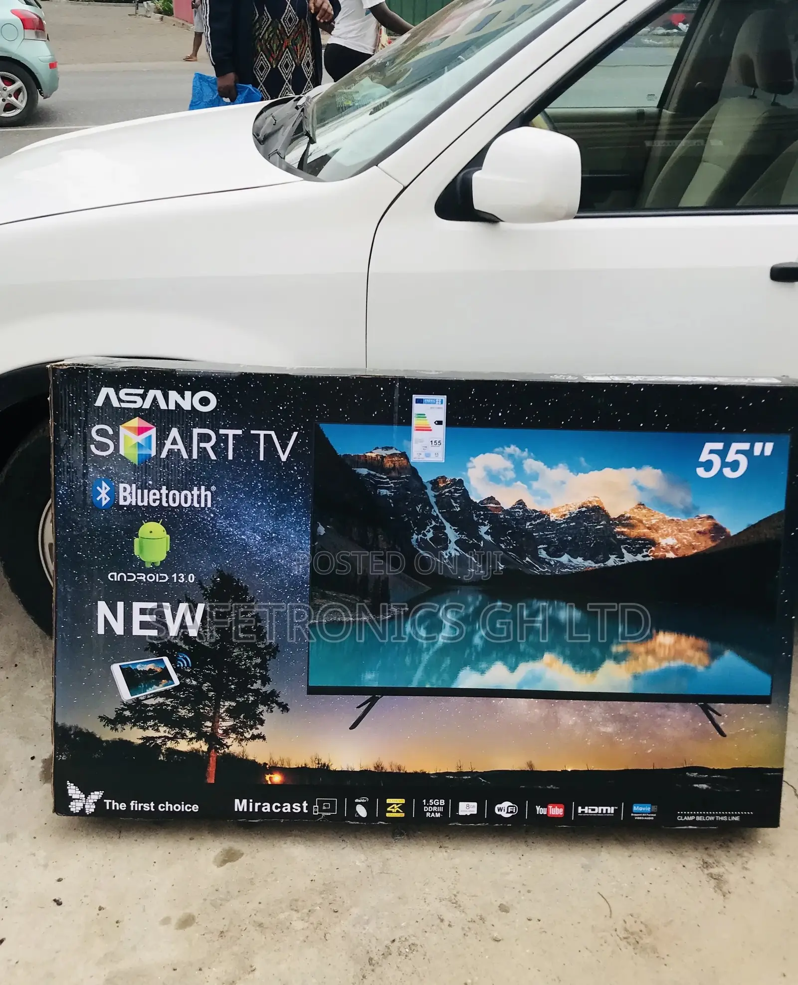 55 Inches Asano Electric Smart Led Glossy Tv