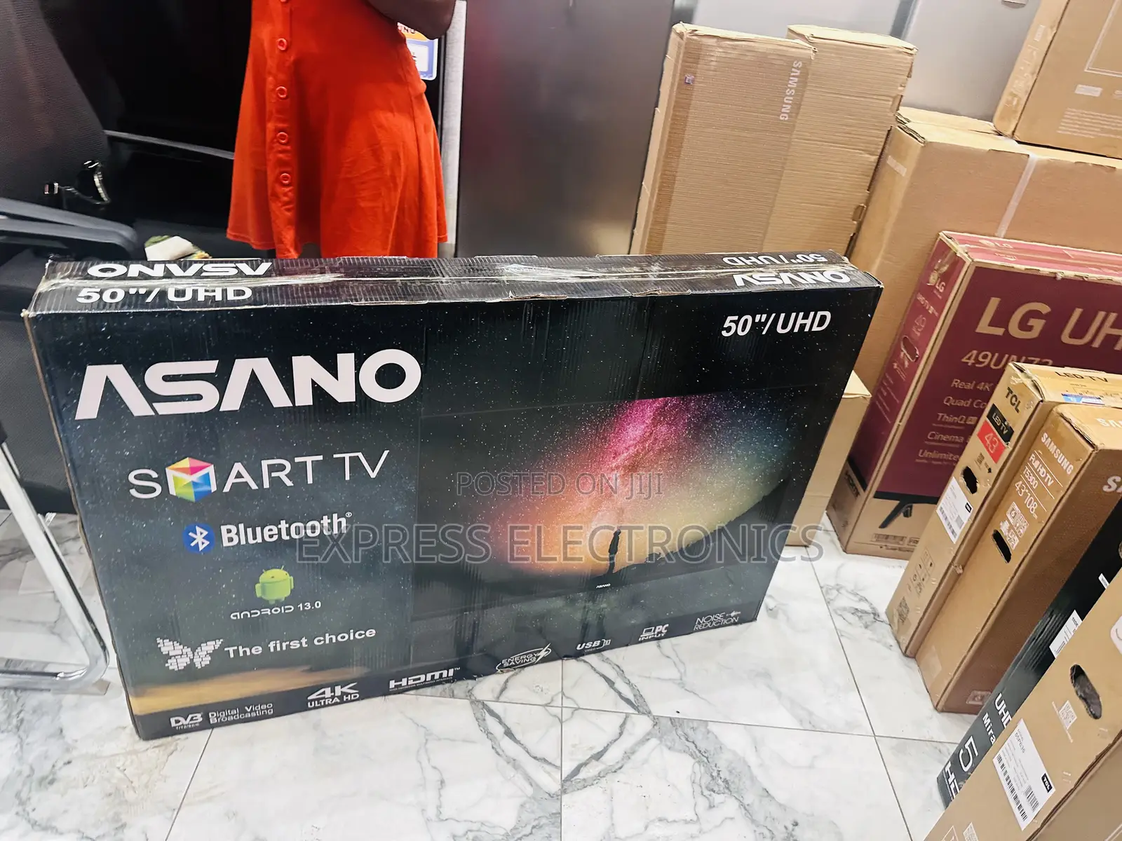 Triluminos Display Uhd Images Smart 50”Asano