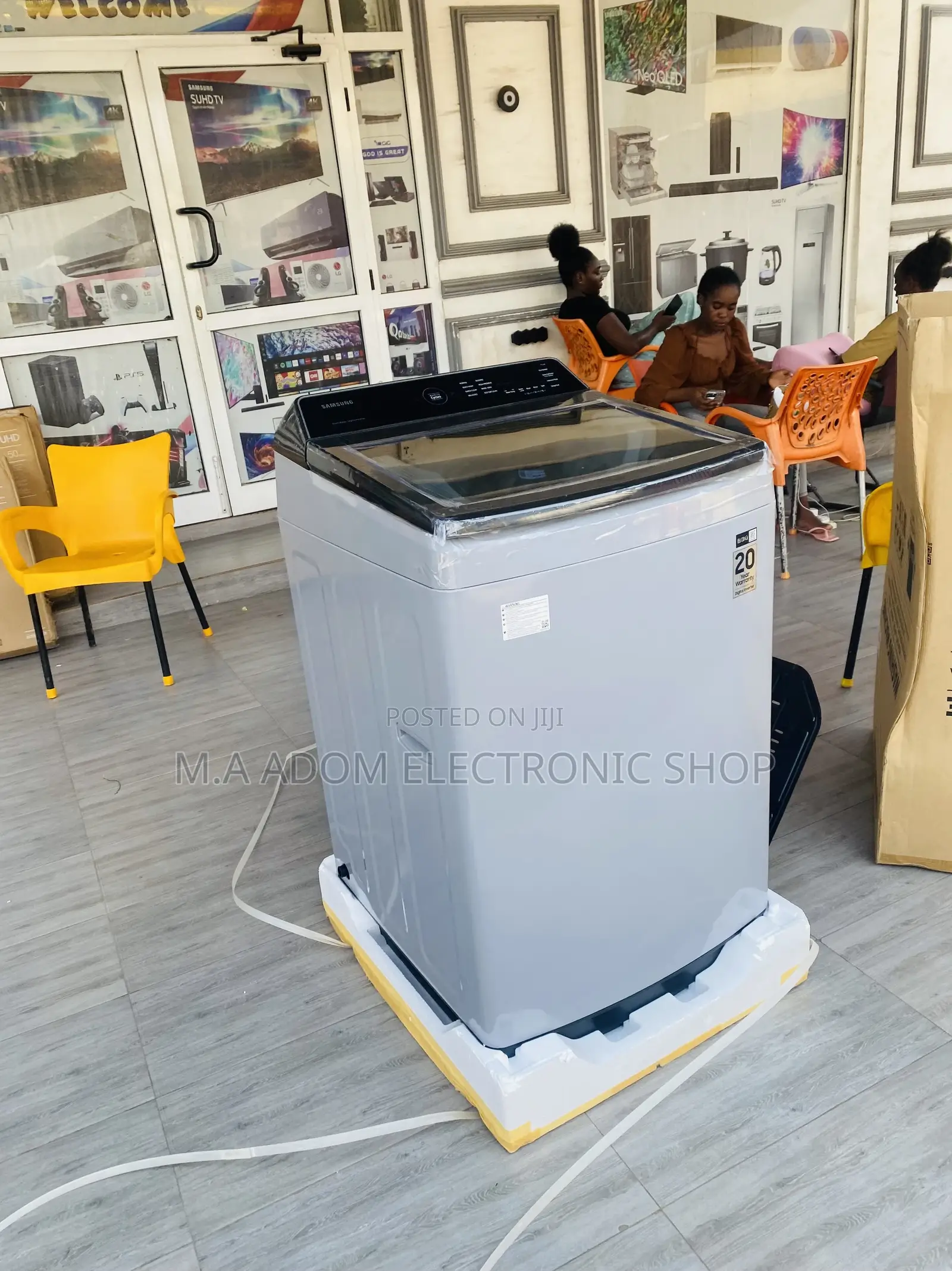 Energy Saving Samsung Wa13cg5441byn 13kg Washing Machine.