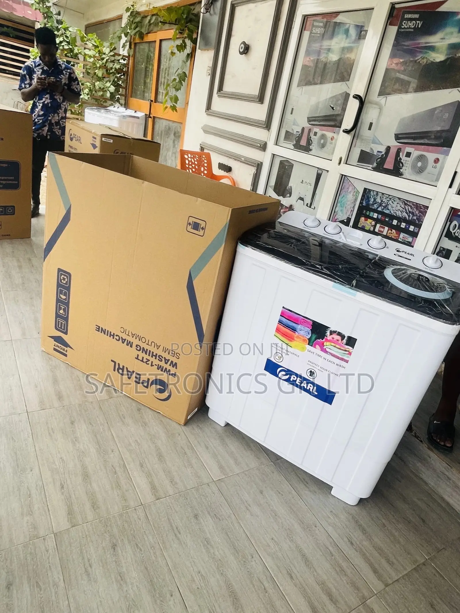 12kg Topload Semiautomatic Washingmachine Pearl