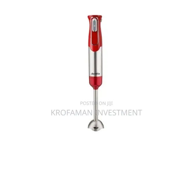 Decakila Kmjb024r Cordless Hand Blender 100w – 4 in 1 Set