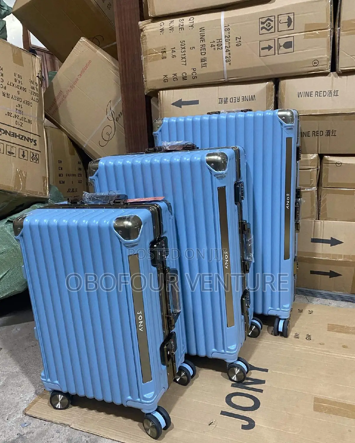 -Engel Blue LUXURY DESIGNER
Luggage