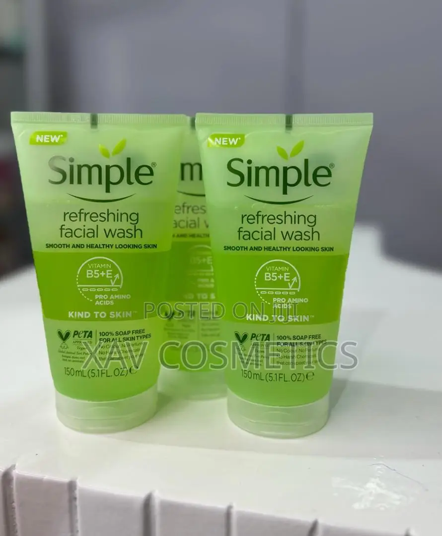 Simple Refreshing Facial Wash