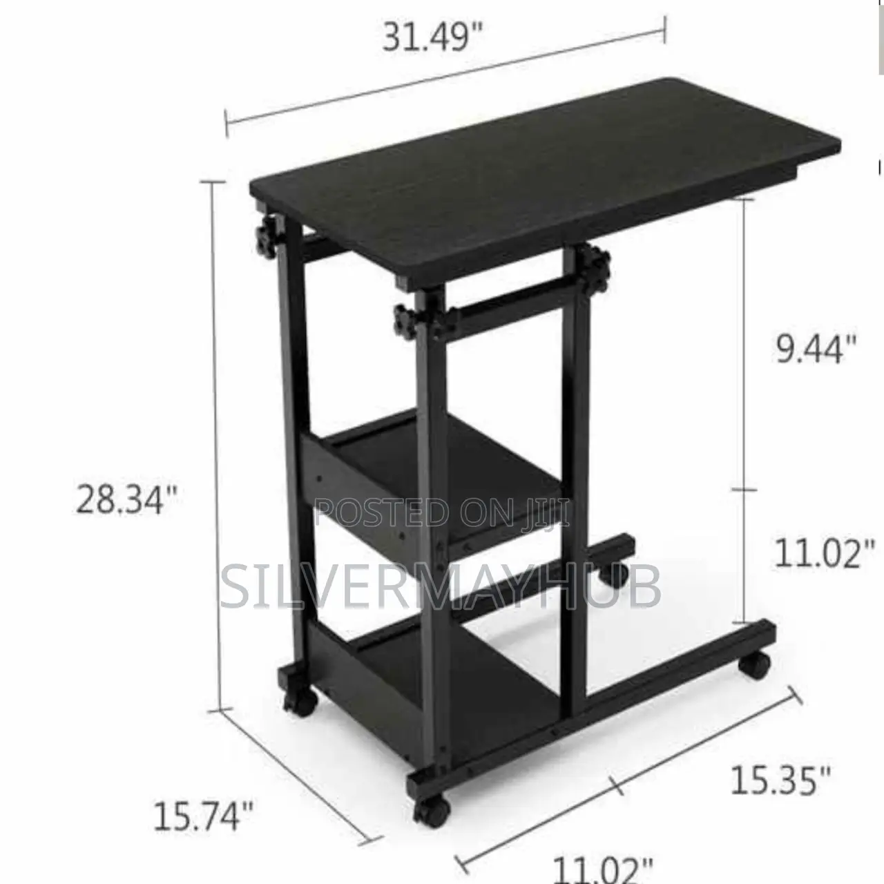 Height Adjustable Type C Laptop Desk