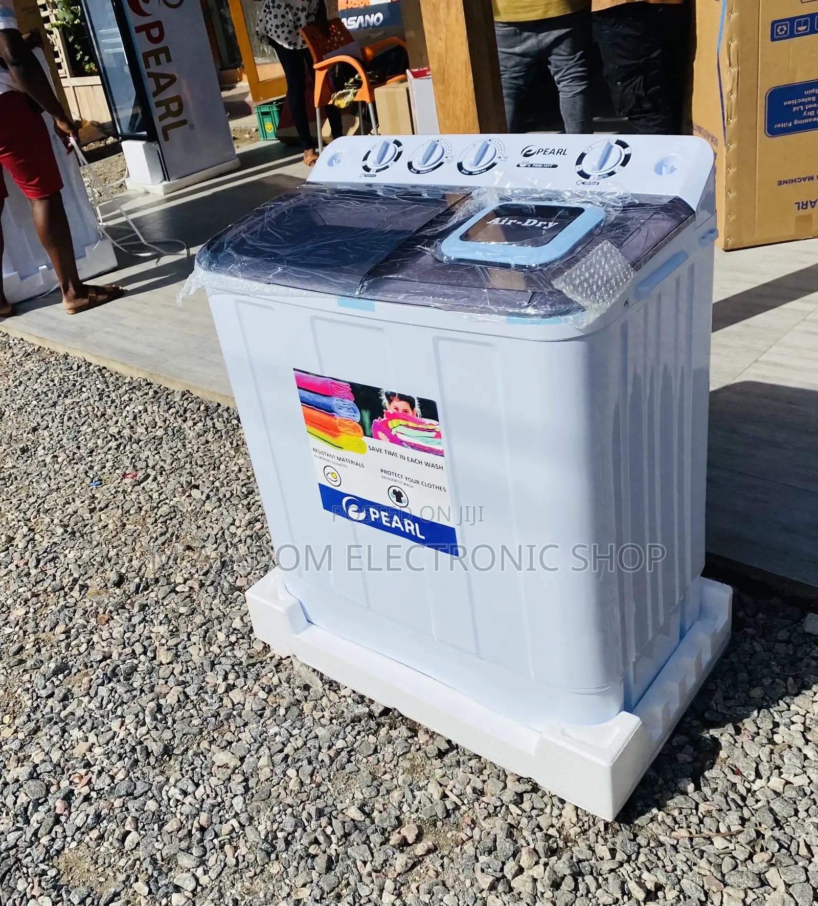 Pearl 10kg Top Load Electric Washing Machine.