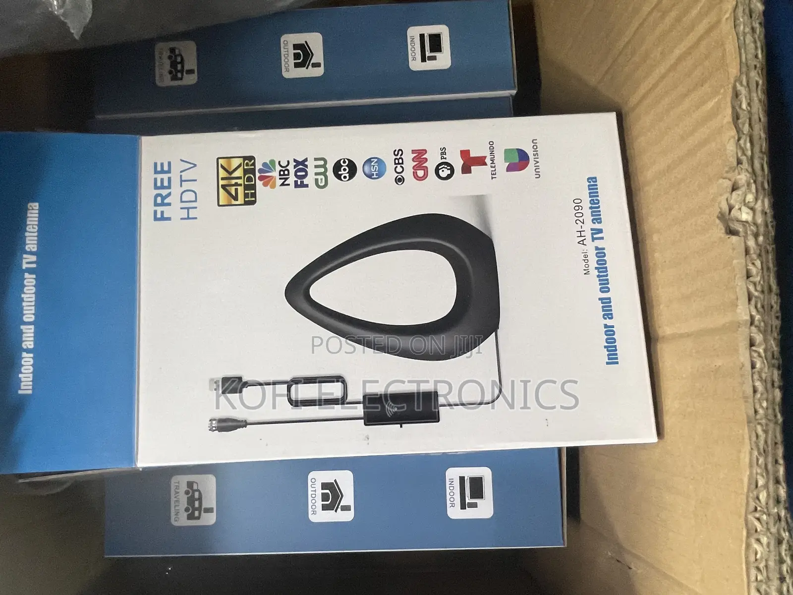 Amplified HD Digital TV Antenna Long 350+ Miles Range