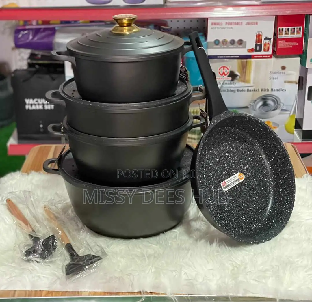 High Quality 11pcs Die Cast Aluminium Cookware
