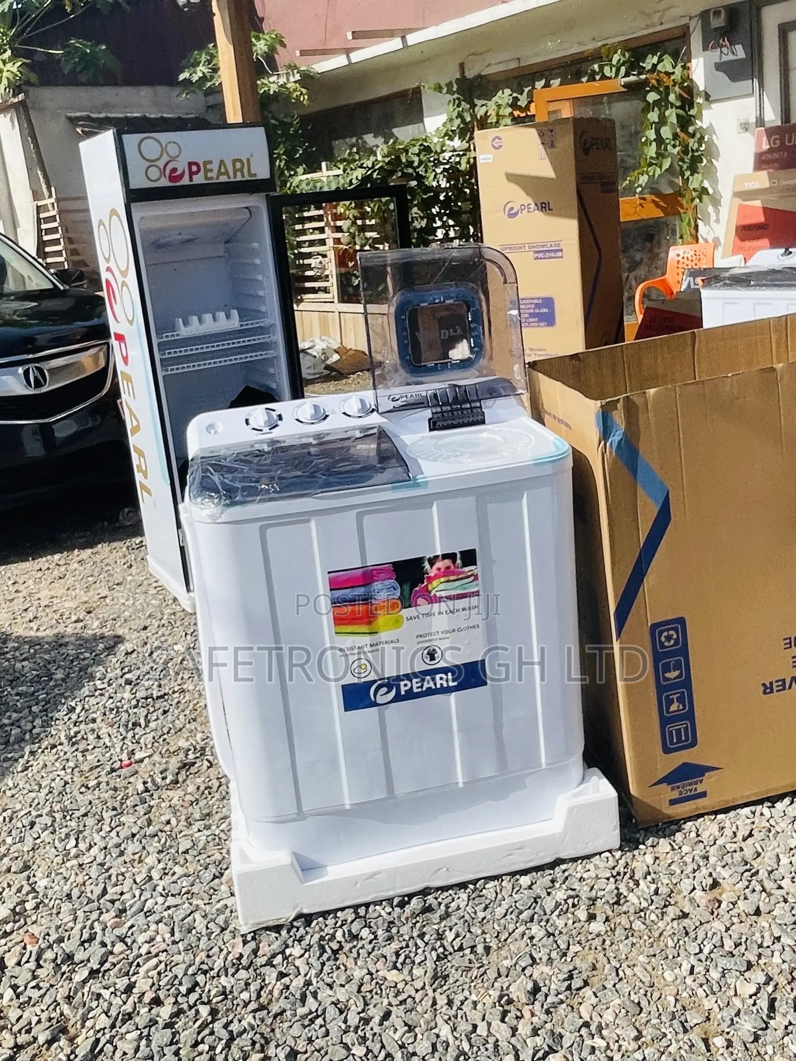 Sealed Pearl 10kg Topload Semiautomatic Washingmachine