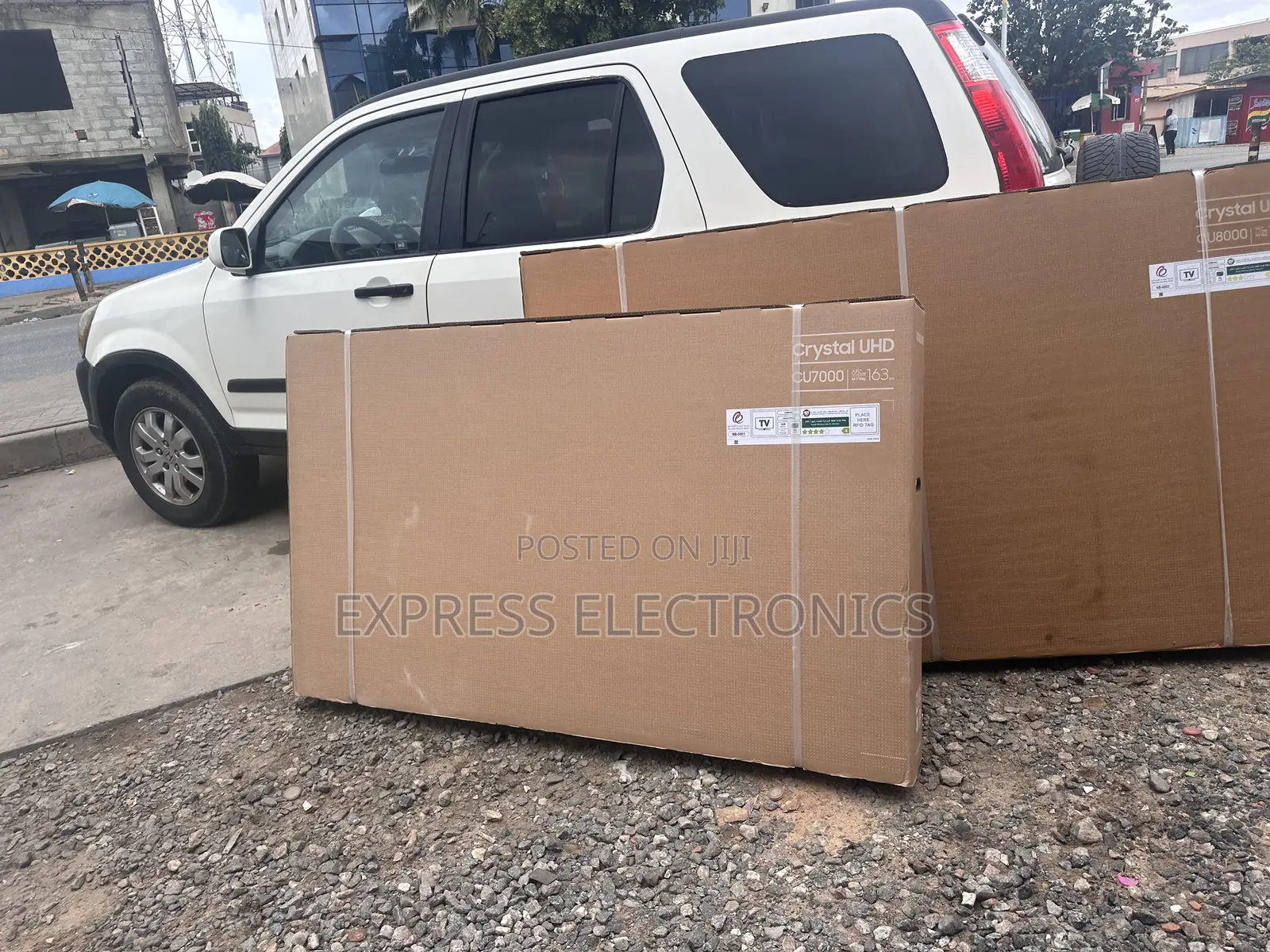 Unique Design Slim UHD Smart Samsung 65”Cu7000