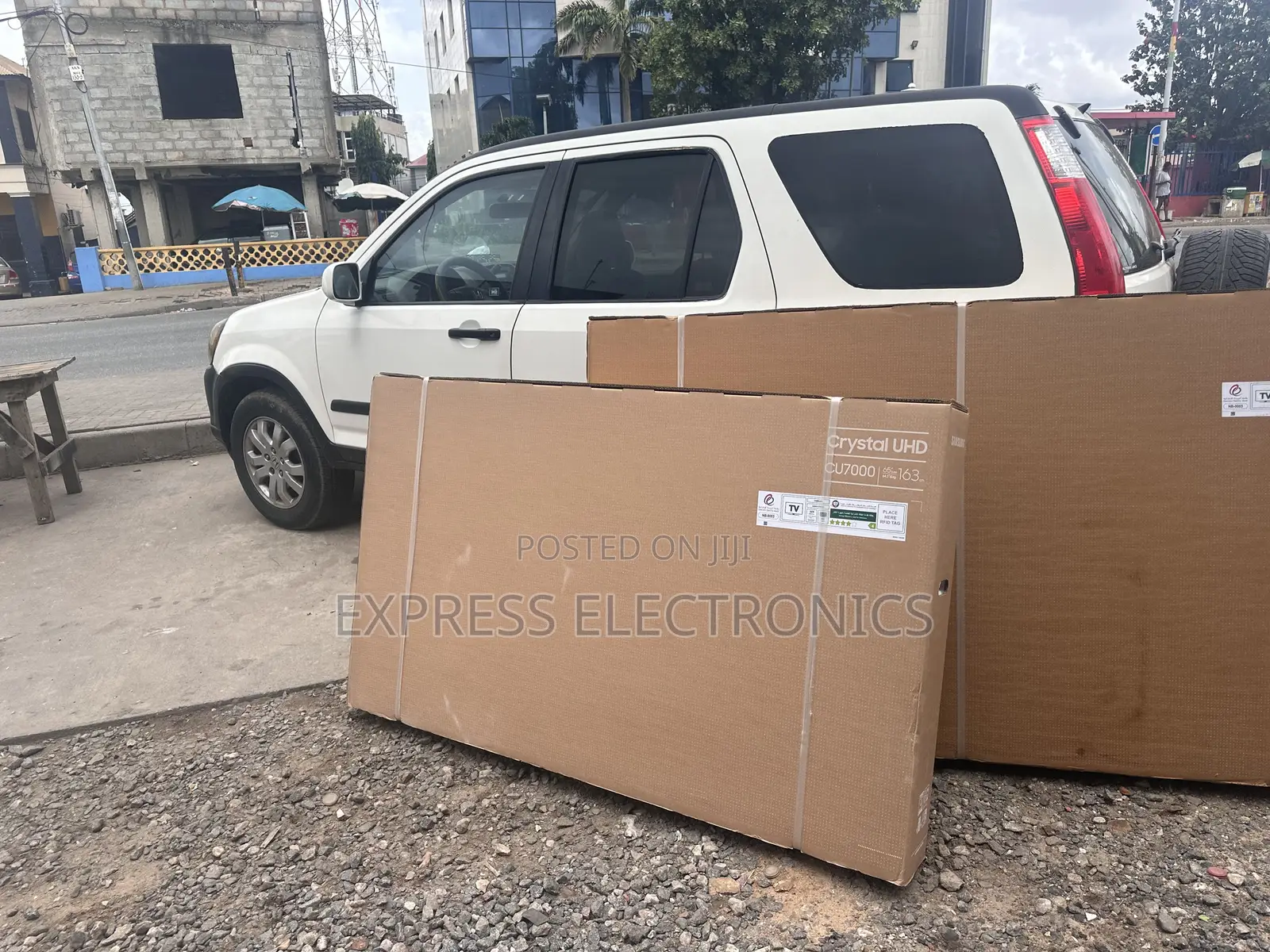 Unique Design Slim UHD Smart Samsung 65”Cu7000