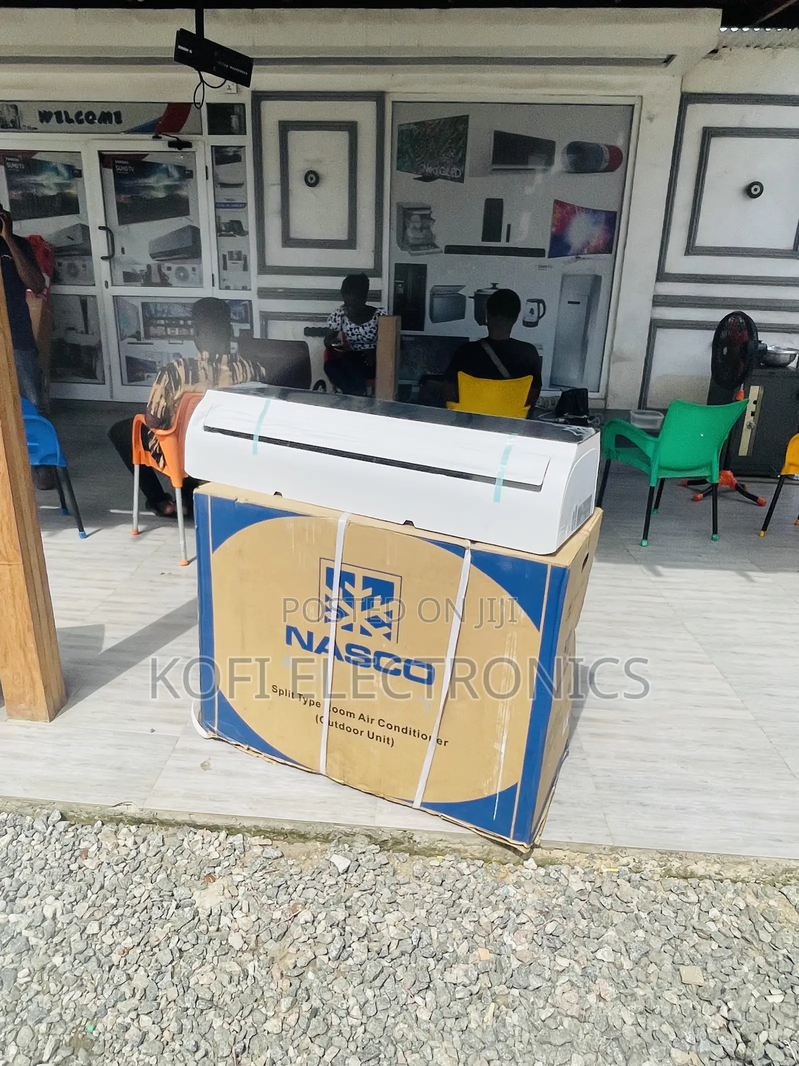 Remote Controlled Nasco 2.5HP R410a Mirror Air Conditioner