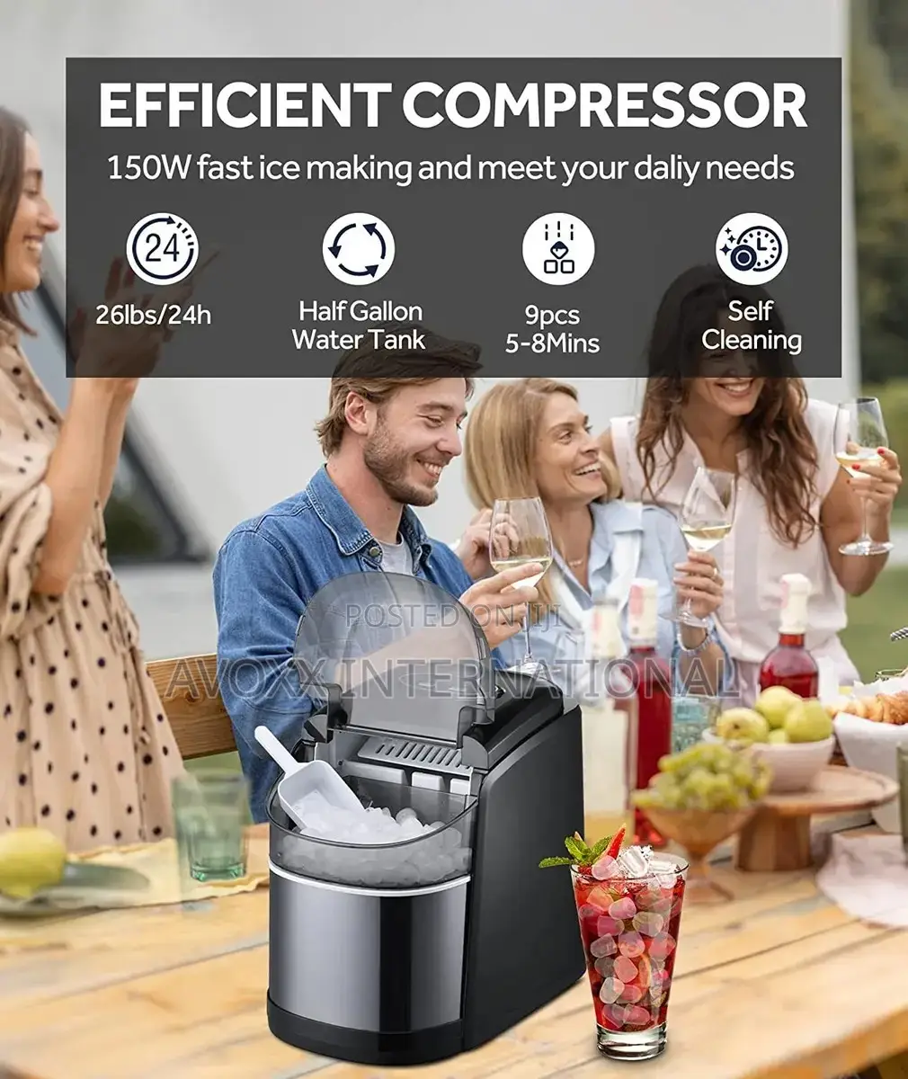 Countertop Ice Maker,FREE VILLAGE Maker Machine for HZB-12/C