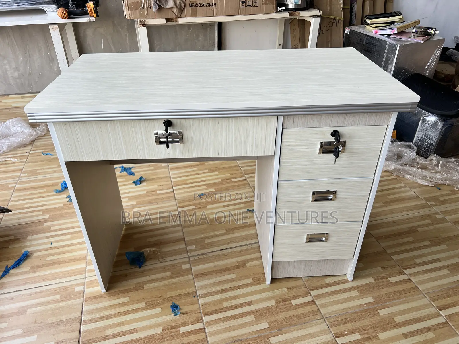 Imported Office Table With Four Drawers
