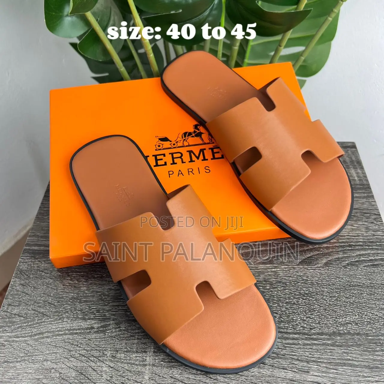 Hermes Slipper