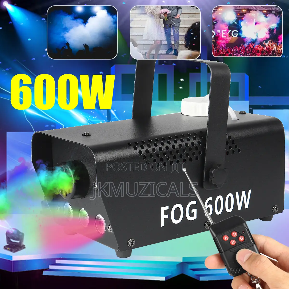 Smoke Machine _ Fog Machine _ Stage Smoke _ 600w