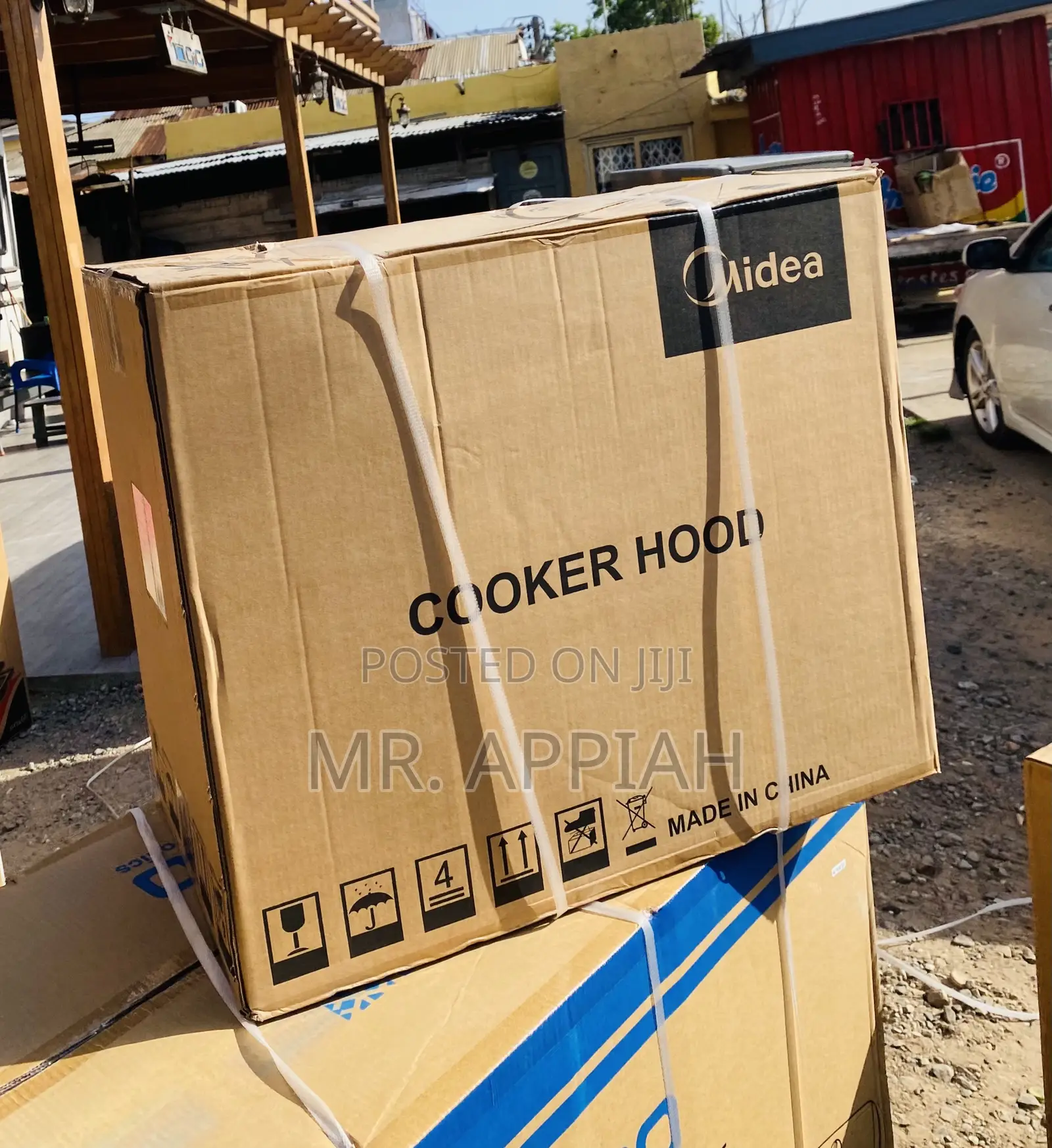 Classic Design Midea 60M21 T-Shape Rang Hood(Gray).