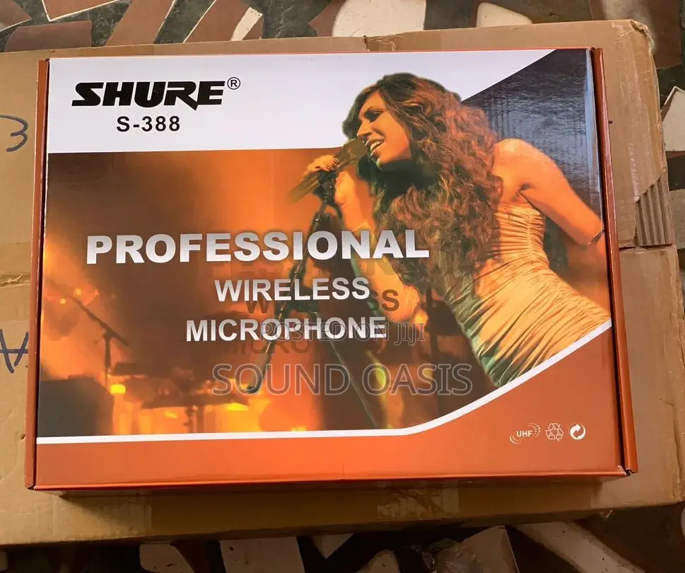 Shure S-388 Professional Wireless Microphone