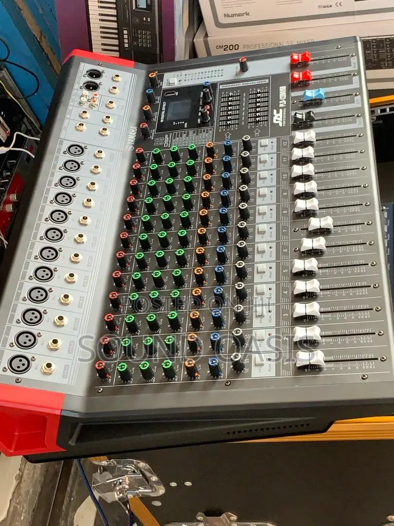 Jac Pld-1200usb Powered Mixer (12channel)