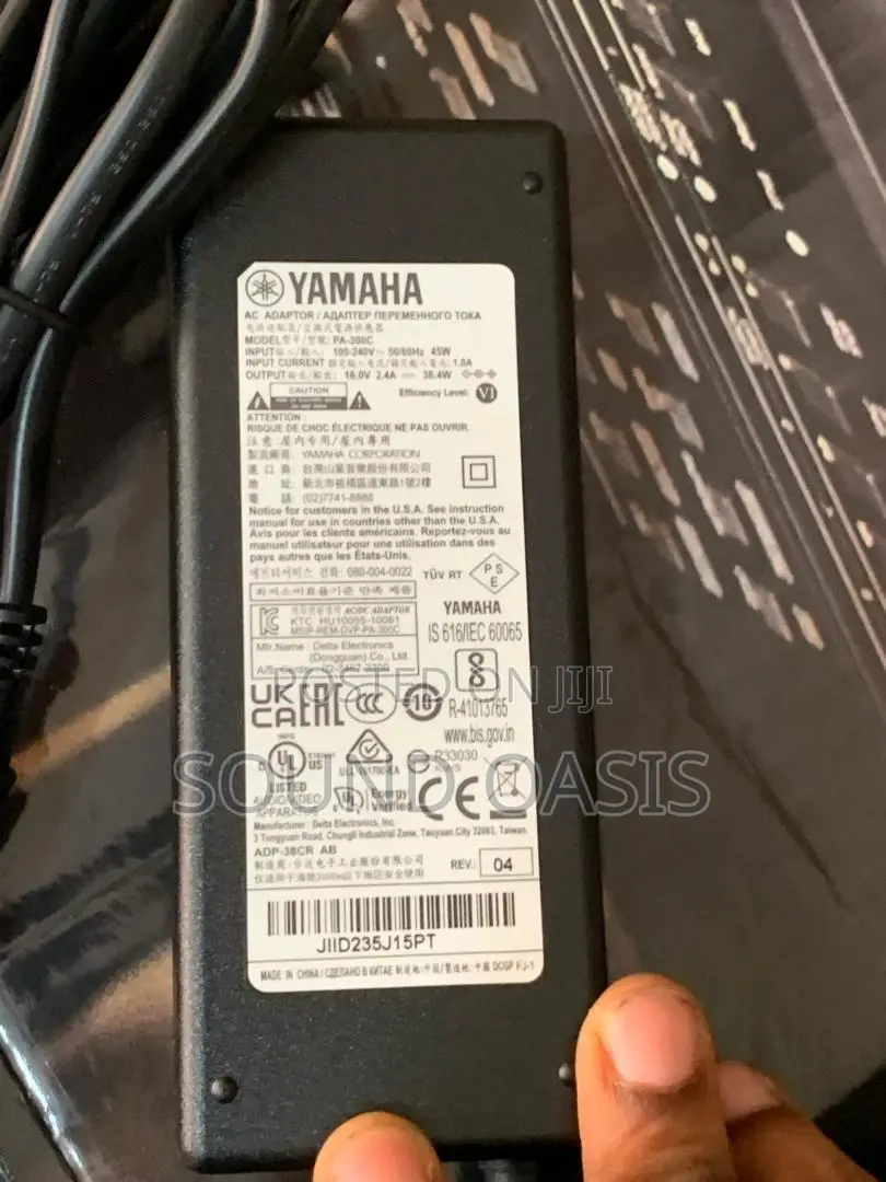 16v New Ac/Dc Adapter for Yamaha Pa-300c Power Adapter