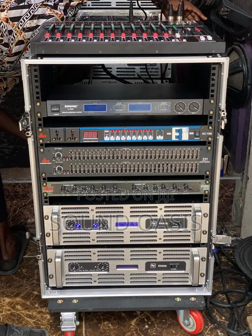Electro-Voice Full Speaker Set With Rack Set