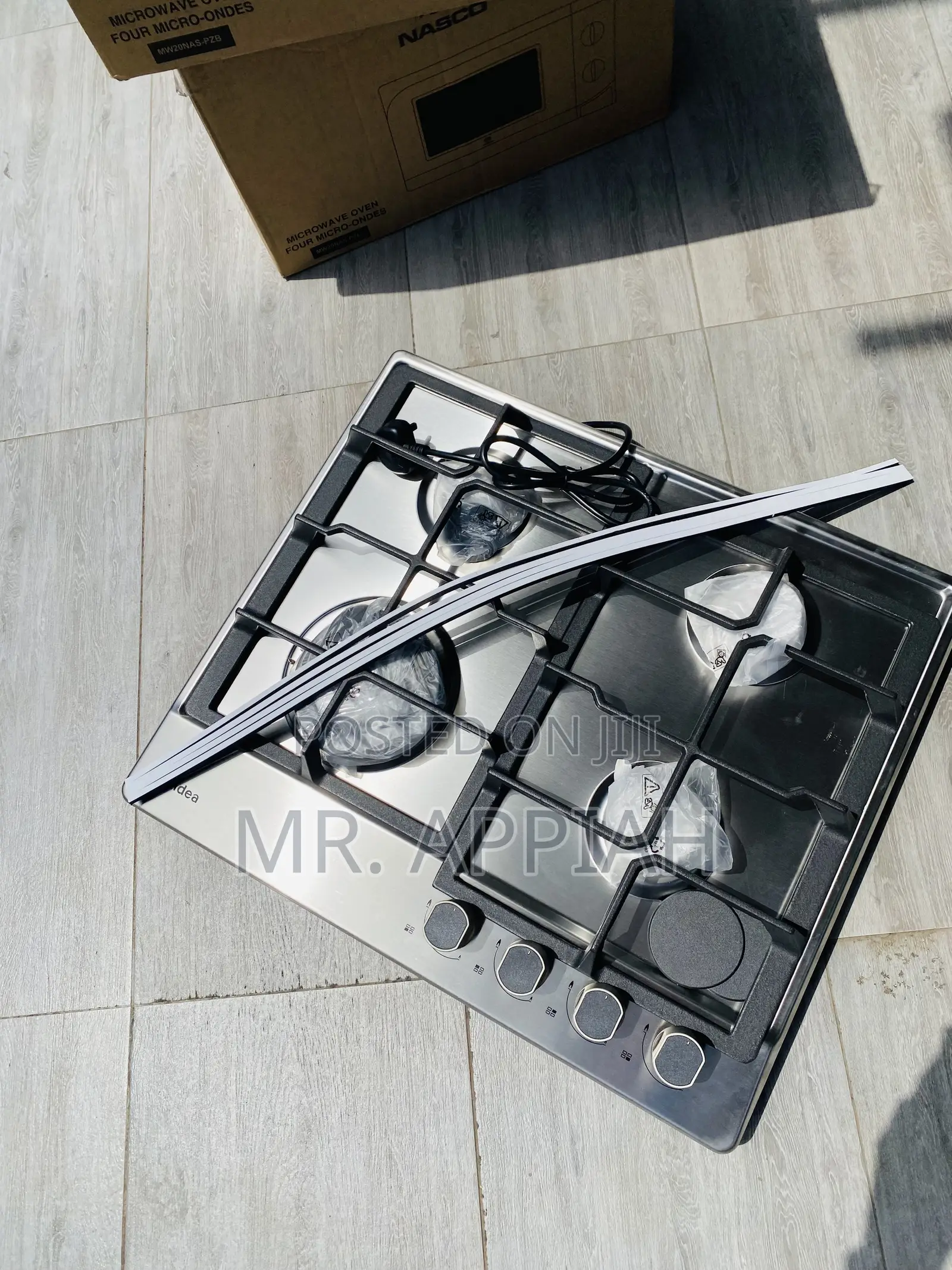 Quality Midea 60g40me Built-in 4 Gas Hob(Gray).