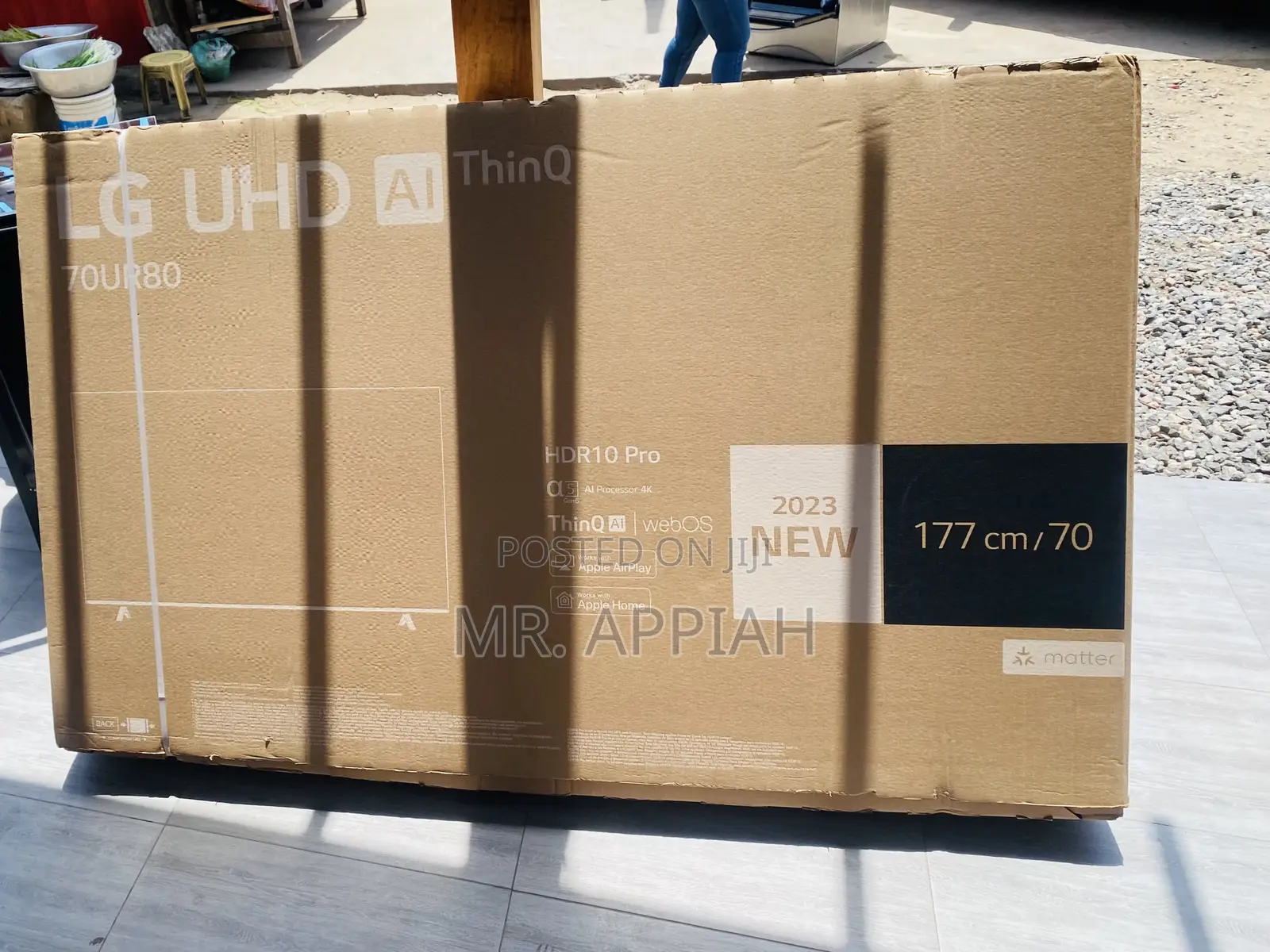 Durable LG 70UR80003 70 Inch Uhd Smart Led Tv.