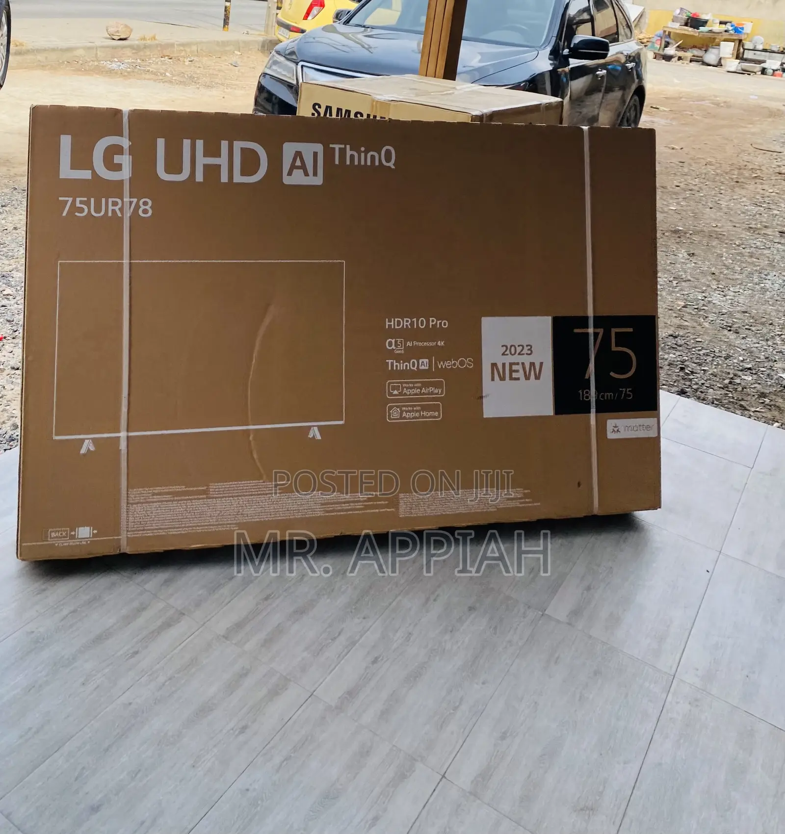 Sleek Design LG 75UP7760 75 Inch Uhd Smart Led Tv.