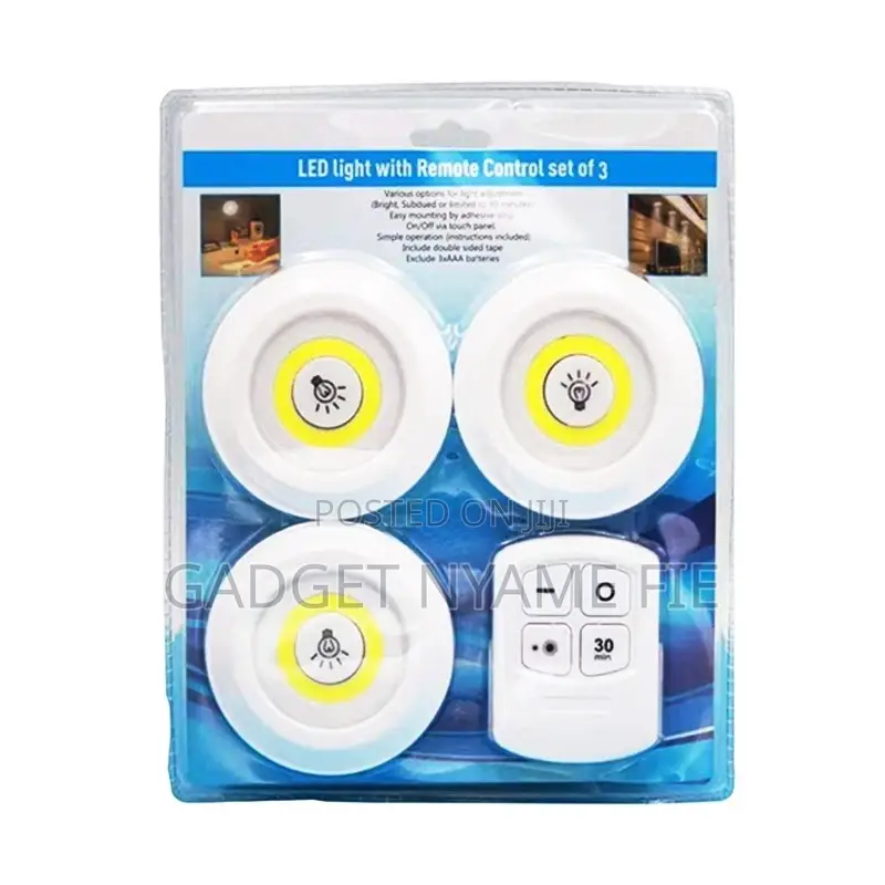 3 Piece Multifunctional Decorative Light With Remote Control