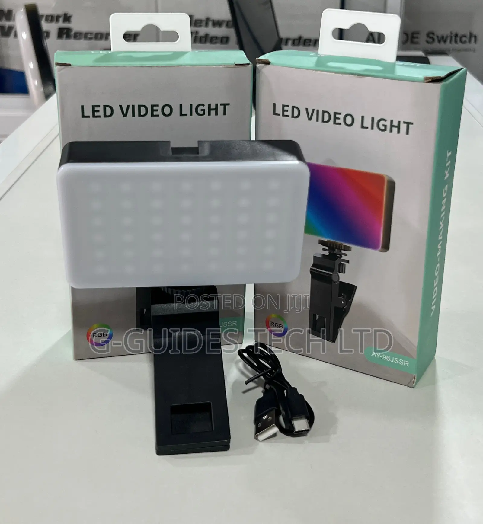 Ay-96jssr RGB LED Video Light, LED Portable Phone Light