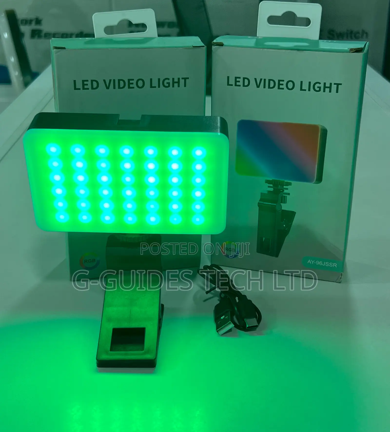 Ay-96jssr RGB LED Video Light, LED Portable Phone Light