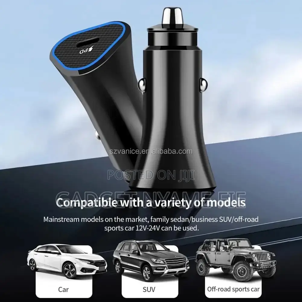 Wireless Car Fast Charger 25 Watts