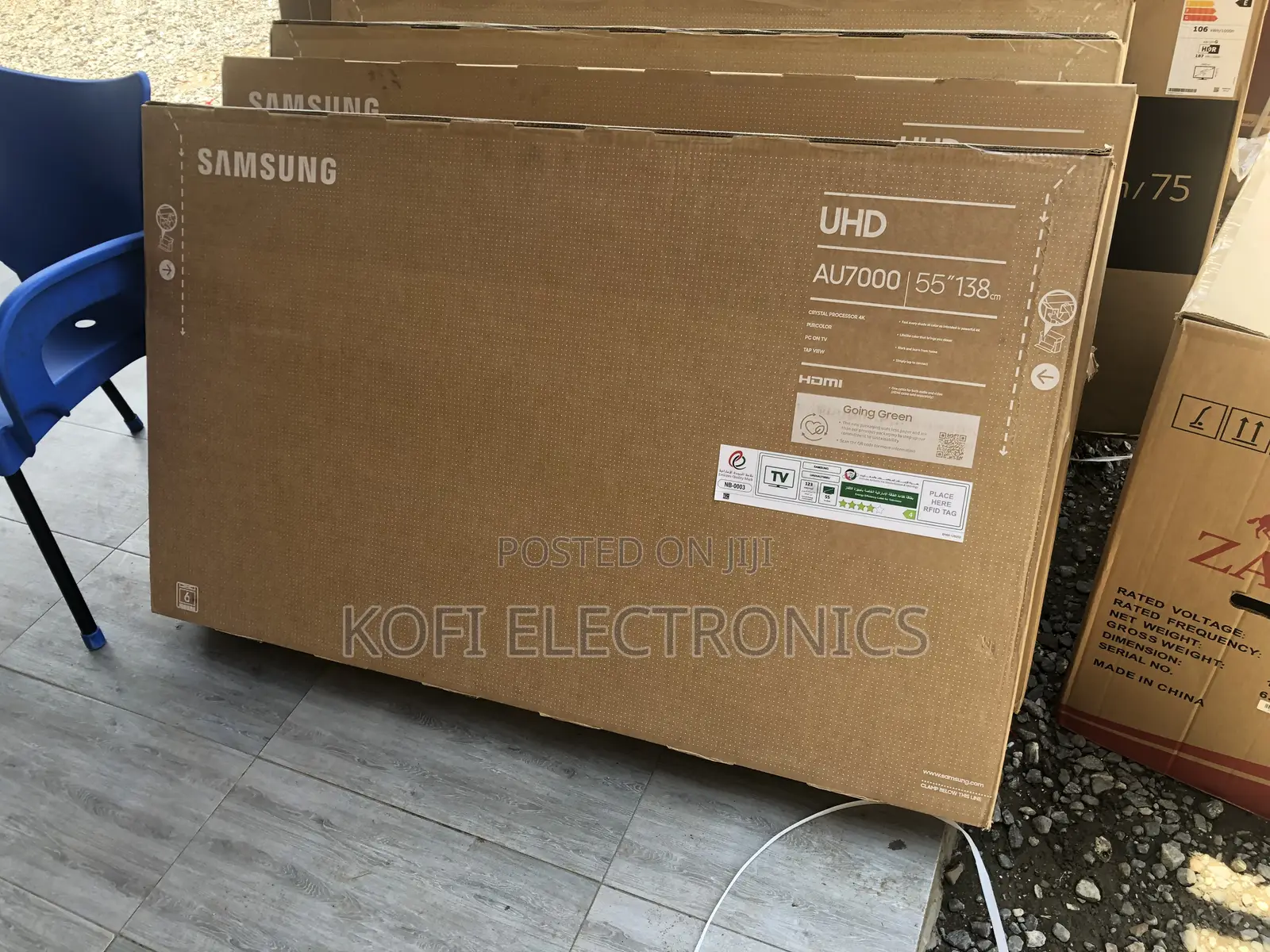 Simple Scan-Samsung 55AU7000 Smart TV Official Warranty