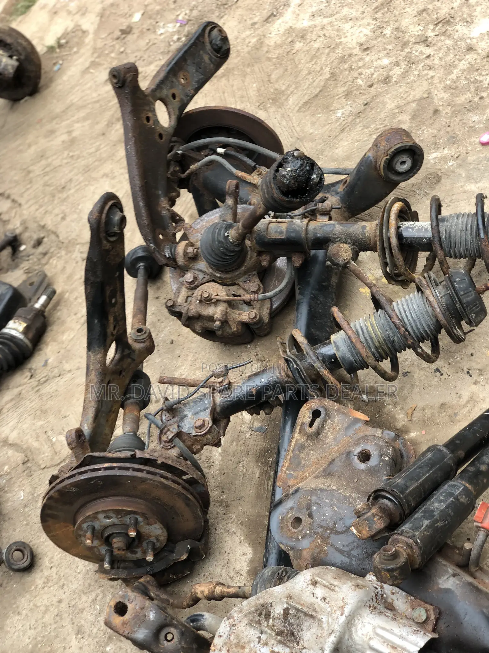 Toyota RAV4 Spare Parts(Front and Back Shocks,Steering Rack)