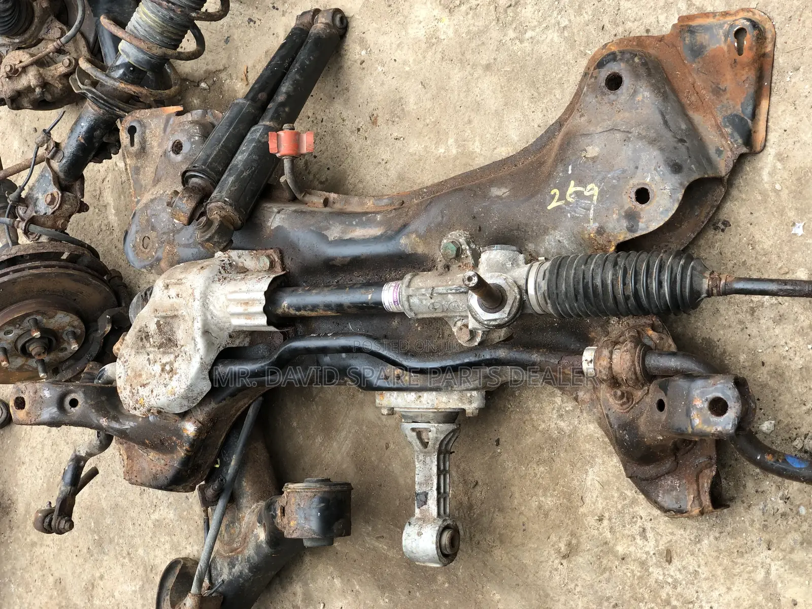Toyota RAV4 Spare Parts(Front and Back Shocks,Steering Rack)