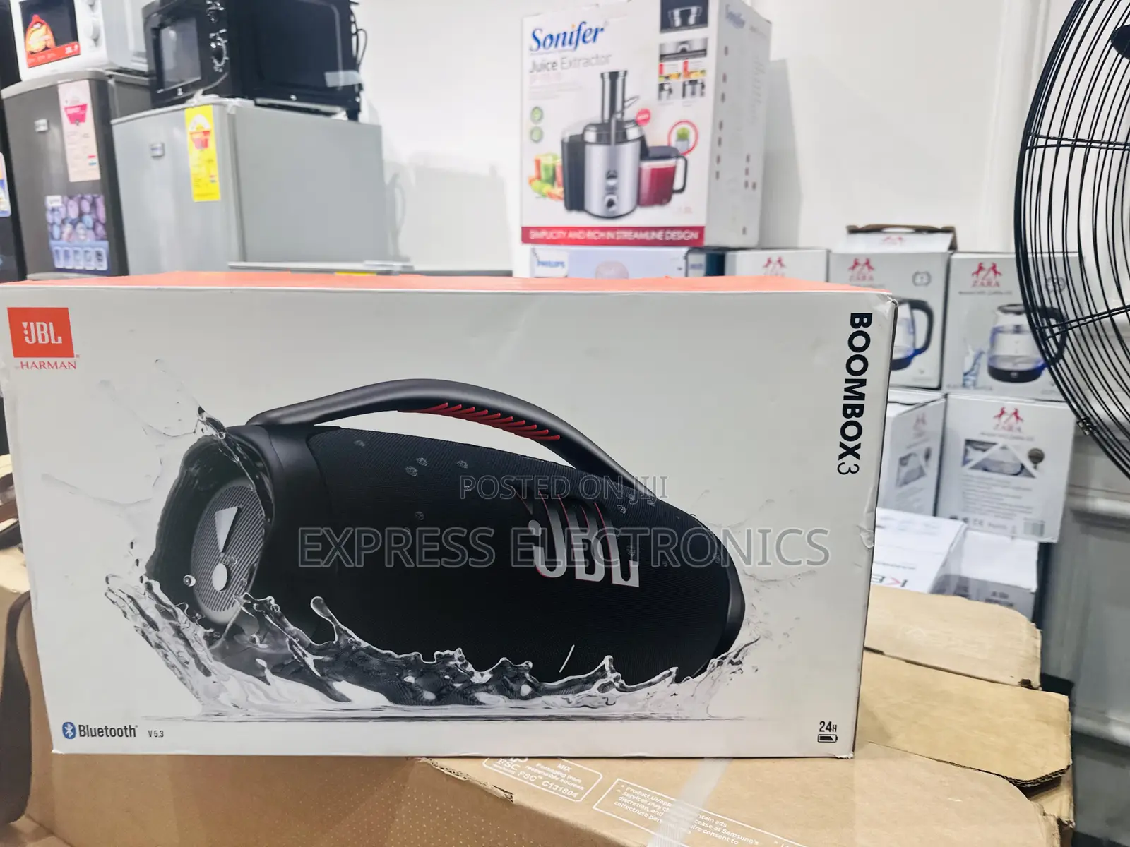 Text Us for Your Boombox 3 Bluetooth Speaker
