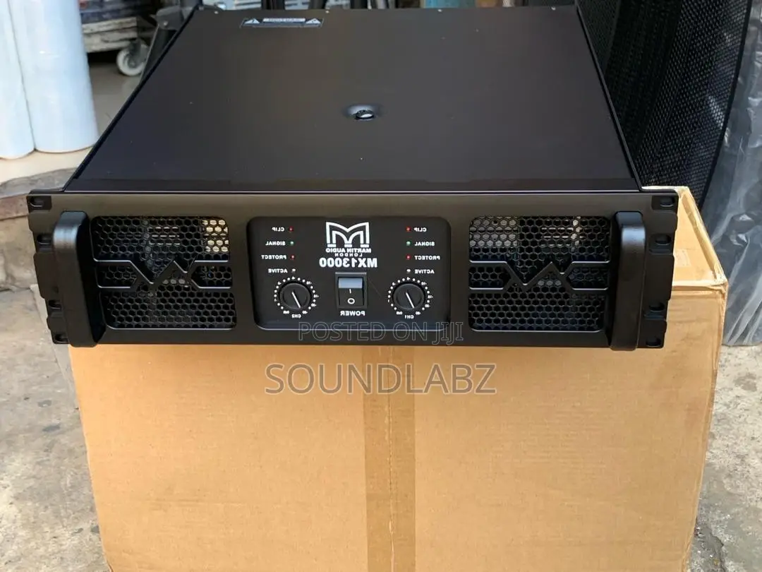 Martins Audio Mx13000 Bass Amplifier