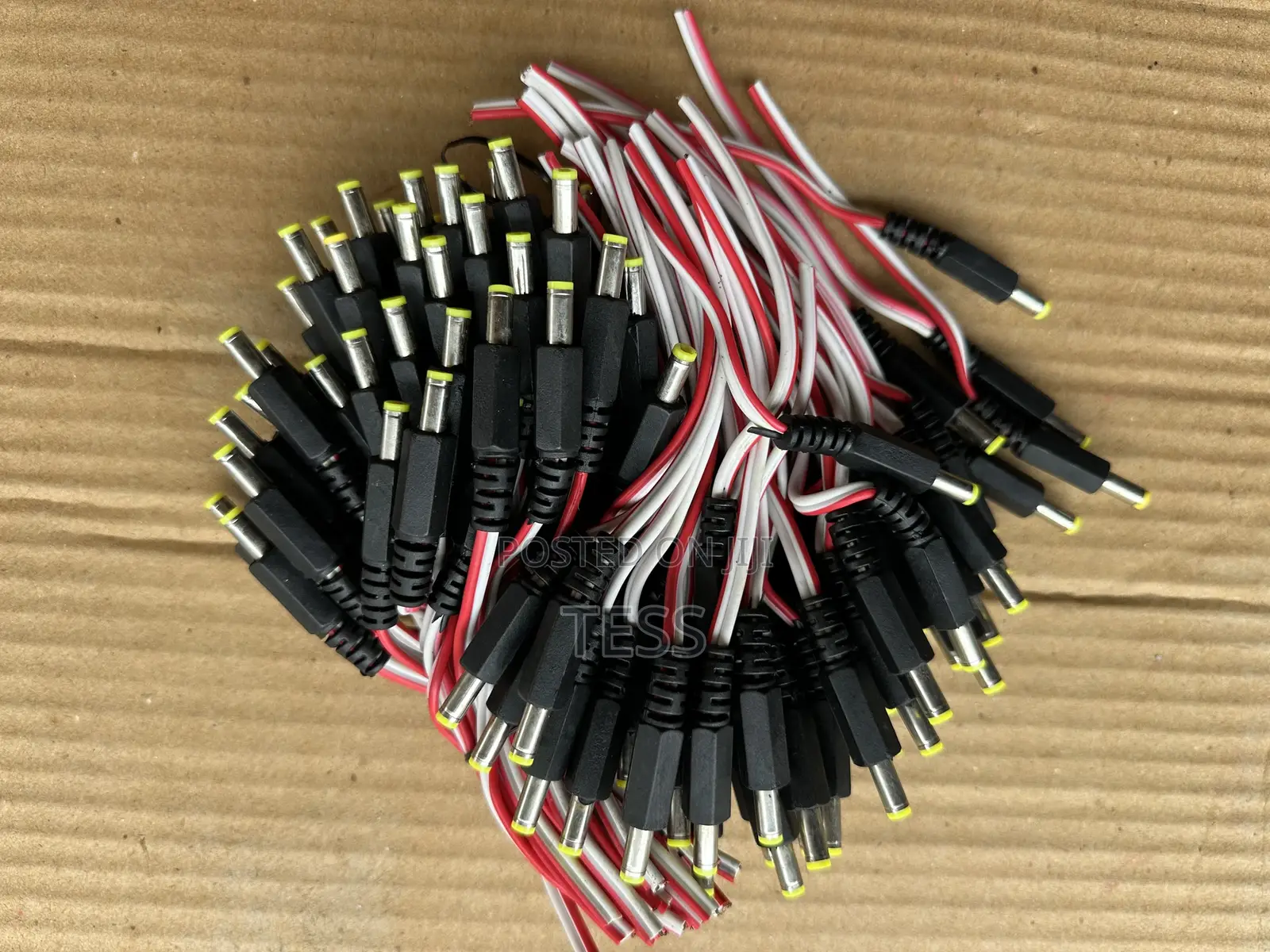 Power Connector CCTV (Male) Pure Copper Cable 100pcs
