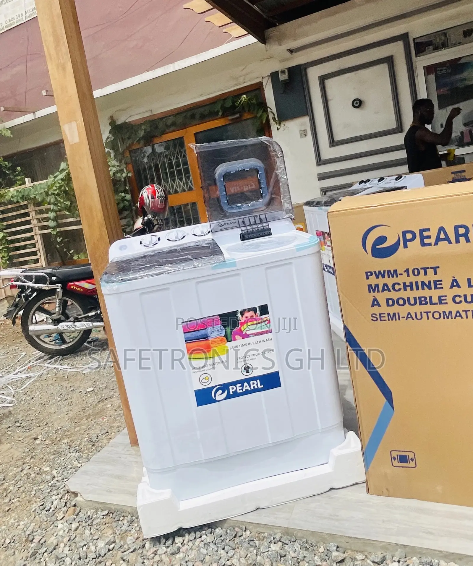 Semiautomatic Pearl Topload 10kg Electric Washingmachine
