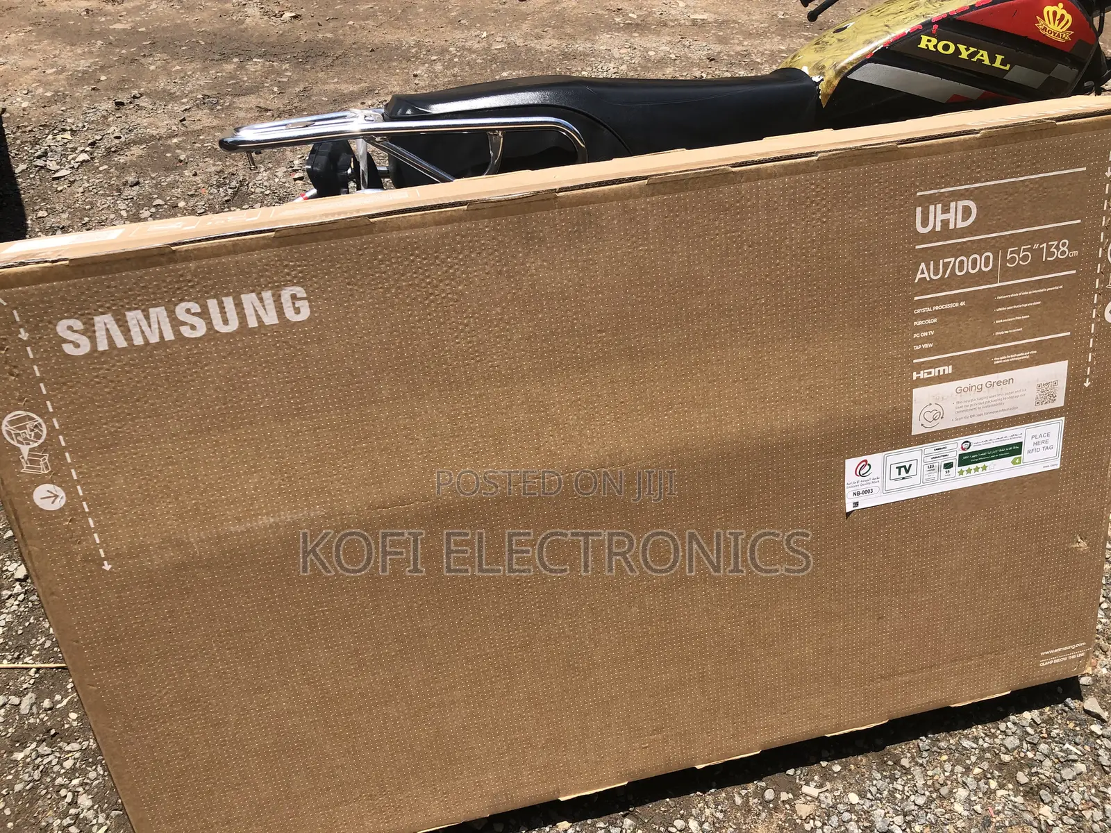 (Internet Access on Remote)Samsung 55-Inch UHD Smart TV
