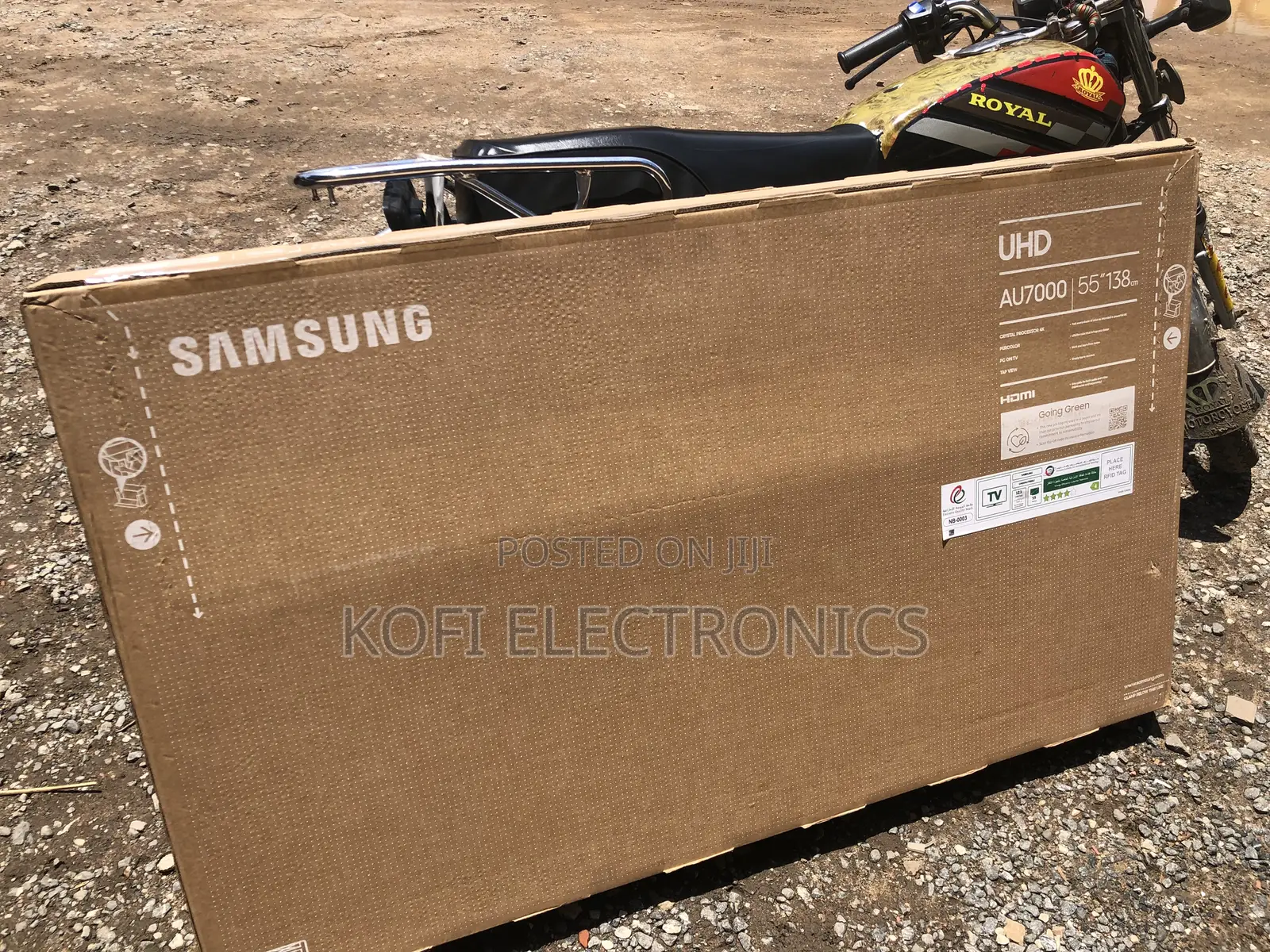 (Internet Access on Remote)Samsung 55-Inch UHD Smart TV