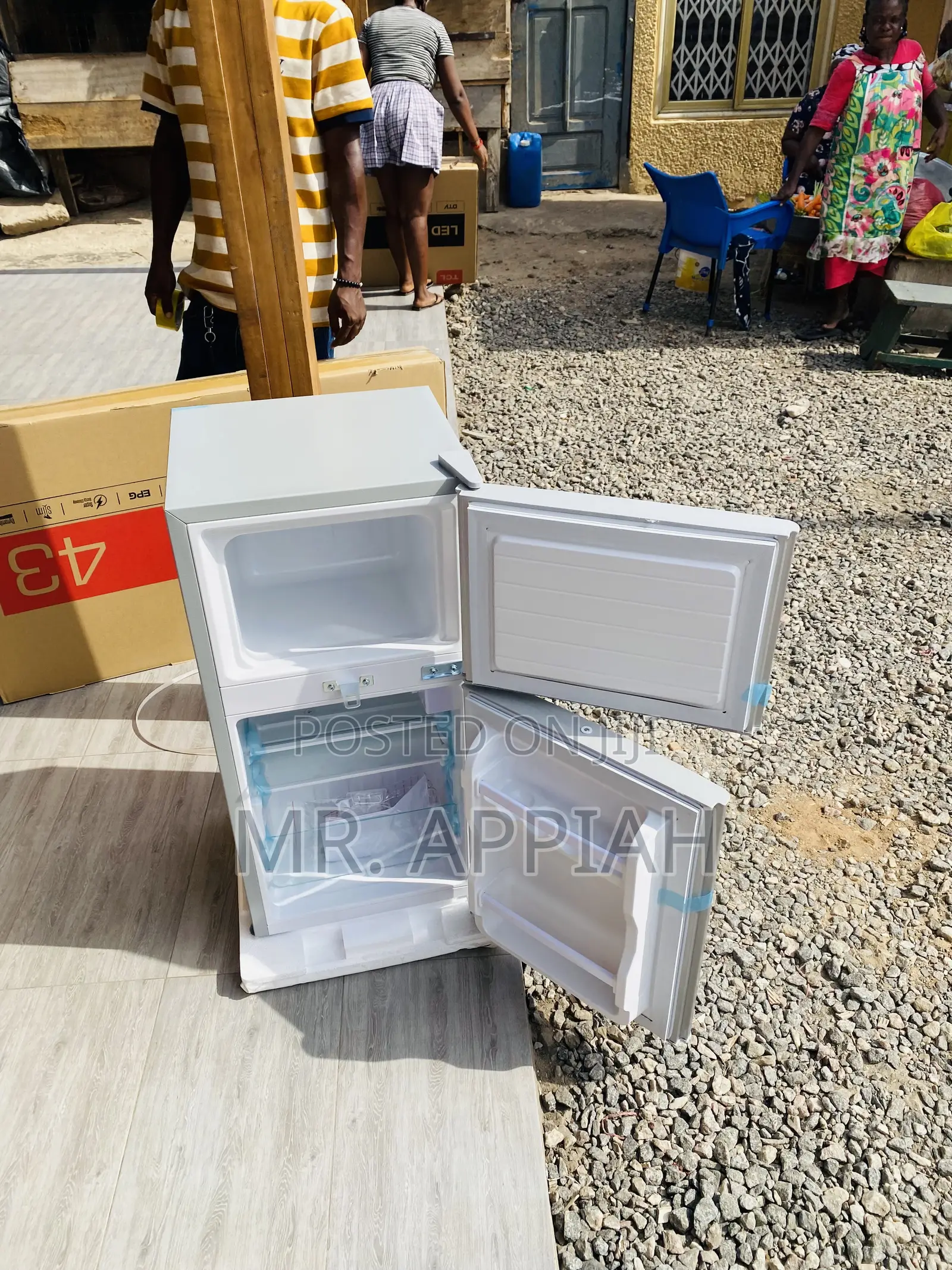 Reliable Nasco 2 Door Electric Table Top Fridge.